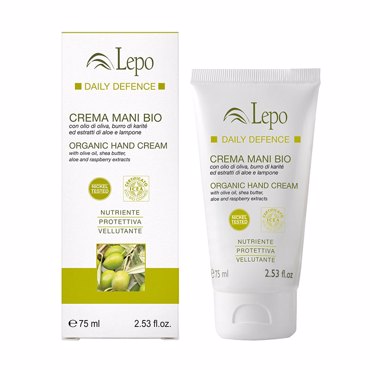 Lepo Organic Hand Cream - Daily Defense Βιολογική Κρέμα Χεριών για Ενυδατωμένα Απαλά Βελούδινα Χέρια 75ml